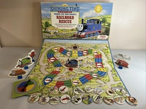 Thomas The Tank Engine Shining Time Station Railroad Rescue Game 1992 READ - Picture 1 of 16