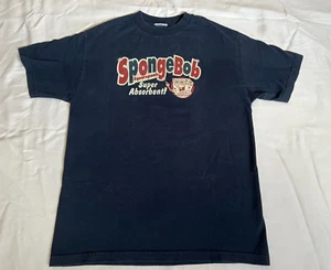 SpongeBob Schwammkopf super saugfähiges T-Shirt Erwachsene Medium 2002 Nickelodeon - Bild 1 von 7