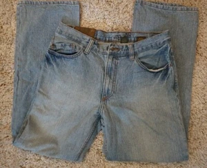 Timberland Mens Jeans Relaxed Fit Light Denim W31 L30 Straight Leg - Picture 1 of 8