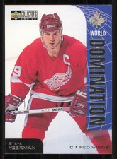 1997-98 Collector's Choice World Domination #W3 Steve Yzerman