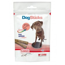 Crancy Dog Sticks Salmone 90g Snack per cani di tutte le taglie...