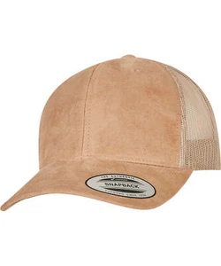 Flexfit YP236 Imitation suede leather trucker cap (6606SU) - Picture 1 of 4
