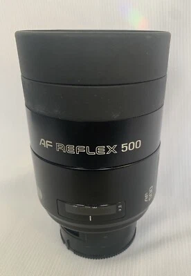 Lente de montaje Minolta AF Reflex 500 mm f/8 para Sony Minolta A de JAPÓN Foto 1 de 4