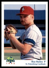 1992 Classic Best Roy Bailey St. Petersburg Cardinals #4