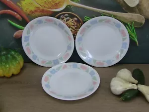 Corelle by Corning - Three 17cm Bread & Butter Plates in the Friendship Pattern - Picture 1 of 6