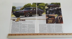 1977 CAMARO Z28 ORIGINAL 2007 ARTICLE - Picture 1 of 2