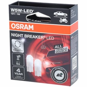 OSRAM NIGHT BREAKER LED W5W Sehr helles weißes Licht einfacher Anschluss - Picture 1 of 3