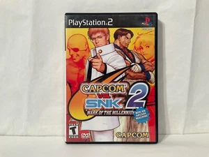 *Case & Cover Art Only* Capcom Vs SNK 2 II PS2 Playstation 2 Slip Insert *OEM* - Picture 1 of 5
