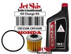 For Honda CRF 250R 450R 250 450 R CRF 10W40 Oil Change Kit 15412-MEN-671 &amp; ORing