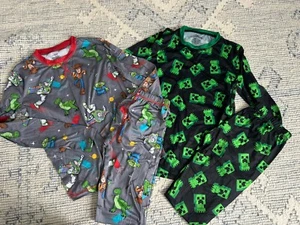 Cuddl Duds Kids Minecraft And Disney Toy Story Sets Size Large - Picture 1 of 7