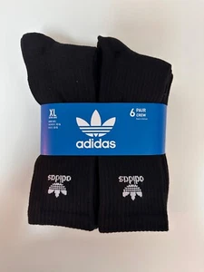 ADIDAS XL CREW Socks Extended Size 12-15 Shoes - Picture 1 of 10