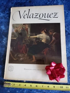 VELASQUEZ An Abrams Art Book, 16 Removable Color Prints 1954 * WHYBUYMYBOOK ?? - Bild 1 von 23