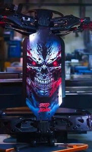 KRATON 8S EXB V1&V2 "SPEED DEMON" chassis protector skin - Picture 1 of 7