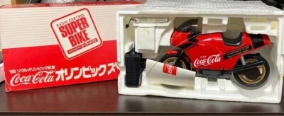Coca-Cola 1988 Seoul Olympics RC Motorcycle - Limited Edition, Vintage Collectib - Image 1 of 4