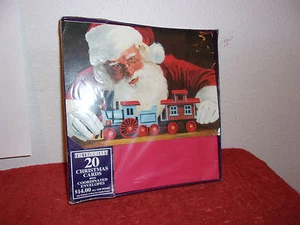 NEW PAPER MAGIC BOX OF 20 CHRISTMAS CARDS w/ COORDINATED ENVELOPES #1 - Picture 1 of 4
