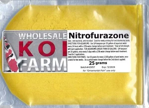 Nitrofurazone by Wholesale Koi Farm - 25, 50, 100 (Gram) - Picture 1 of 5