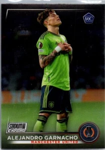 2022-23 Topps Stadium Club Chrome UEFA UCC #49 Alejandro Garnacho RC - Picture 1 of 2