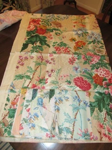 Bailey and Griffin Chintz Fabric MELROSE PATTERN 1987 1 yard with samples - Imagen 1 de 4