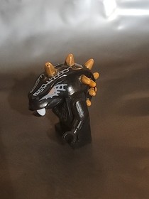 LEGO MINI FIGURE NINJAGO BLACK ORANGE SPIKY SNAKE BYTAR MINIFIG RETIRED