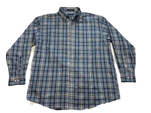 CAMISA JON MICHAEL CANE REGULAR FIT 100% ALGODÓN CUADROS XL Azul Aguja Única - Imagen 1 de 7
