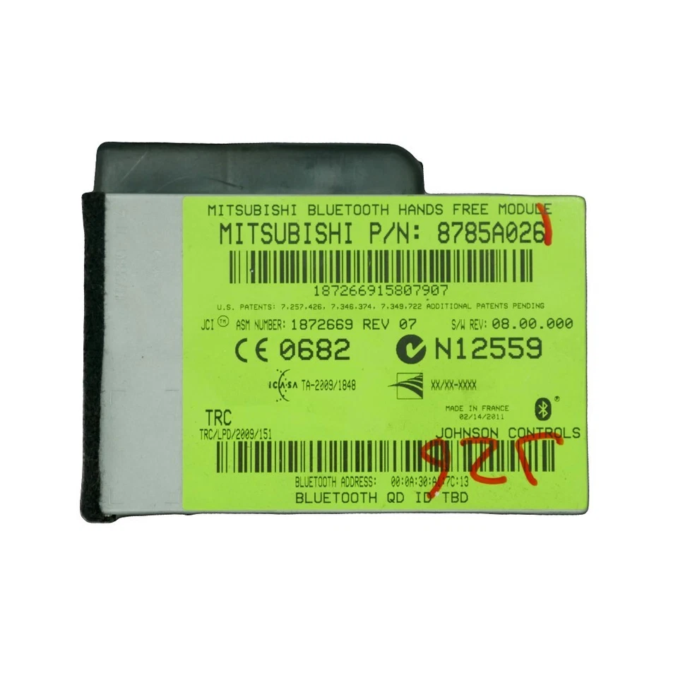 Modulo Bluetooth Mitsubishi ASX I, OEM 8785A026 - Immagine 1 di 1