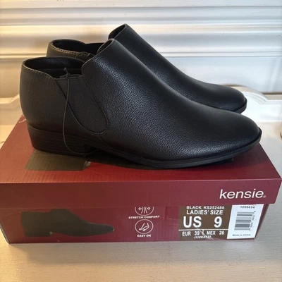 Botines Kensie Sammy negros para mujer talla 9 Foto 1 de 4