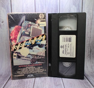 Seltene THUNDER RUN VHS Kassette Action Film MEDIA Cannon Forrest Tucker THRILLER - Bild 1 von 3