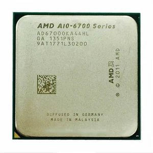 AMD A10-6700 CPU A10-Series Quad-Core 4MB 3.7GHz Socket FM2 65W Processor - Picture 1 of 1