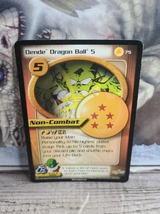 DBZ Dragon Ball Z Dende Dragon Ball 5 75 CCG Unlimited Cell Saga MP Score - Imagen 1 de 3