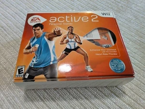 EA Sports Active 2 (Nintendo Wii, 2010) Wii Fit + Resistance bands USB - Picture 1 of 6