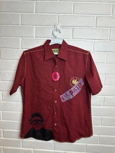 Sex Pistols America 2004 Herren Vintage Hemd Button Down sehr selten Größe L USA - Bild 1 von 15