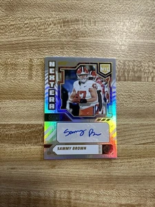 2025 Panini Score - Sammy Brown Auto #NEN-SBR Next Era NIL Clemson Tigers - Picture 1 of 2