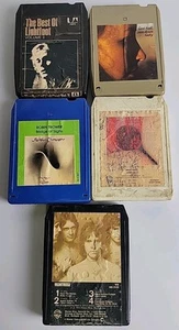 VTG 8 Track Cassette Tapes Working Montrose Lani Hall Robin Trower Light Foot - Picture 1 of 13