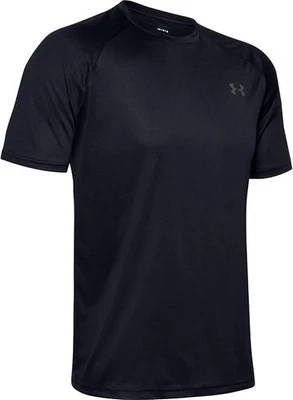 Мужская футболка Under Armour Velocity 2.0 с коротким рукавом черная размер L рекомендуемая розничная цена производителя 25 долл. США - Изображение 1 из 2