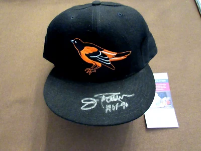 JIM PALMER HOF 1990 BALT ORIOLES SIGNED AUTO NEW ERA PRO MODEL CAP JSA BEAUTY - Image 1 of 4
