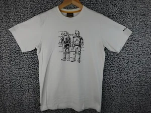 Columbia Star Wars Boba Fett Tee Men's XSmall White Graphic T-Shirt Limited Edt - Picture 1 of 12