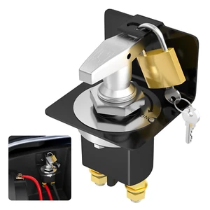 500A Battery Disconnect Switch 12V 36V Heavy Duty with Lockout Plate, Battery Ki - Picture 1 of 12