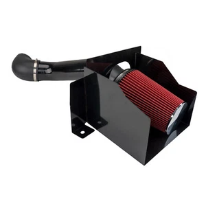 Cold Air Intake Kit W/Heat Shield for 2003-2009 Hummer H2 6.0L 6.2L 04 05 06 07 - Picture 1 of 10