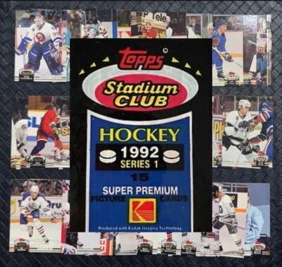 1992-93 Stadium Club Trading Cards Complete Your Set U Pick Wayne Gretzky 1/2 - Image 1 of 3