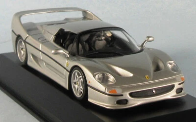 MINICHAMPS 1995 Ferrari F50 (Silver) 1/43 Scale Diecast Model NEW RARE! Awesome! - Image 1 of 4