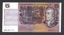 Australia 5 Dollars 1972 P39c