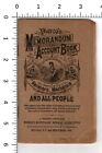 1926 Pierce's Memorandum & Account Book World Dispensary Medical Association