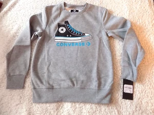 BNWT Boys Converse Sweatshirt In Size M (9-10 Years) - Picture 1 of 3