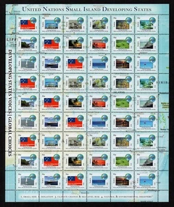 SAMOA, SCOTT # 1182, MNH FULL SHEET - UNITED SMALL ISLAND DEVELOPING STATES 2014 - Picture 1 of 1