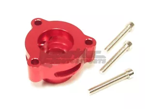 Adaptador de válvula de soplo DFJ Turbo BOV rojo Ford Mustang Fusion Fiesta Escape NUEVO - Imagen 1 de 3