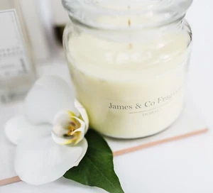 white scented candles - Picture 1 of 2