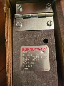 Burndy BCS-3 7656 BCRE 3 7 Horizontal Rebar Mold Splice #7 Item 10049975 - Picture 1 of 2