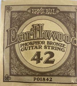 Ernie Ball Earthwood Phosphor Bronze Guitar String 1842 Sim202301 - Picture 1 of 4