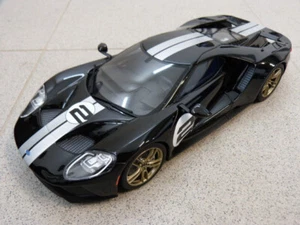 Ford GT 2017 50th Anniversary edition schwarz Heritage #2 GT Spirit 1:18 US001 - Bild 1 von 7