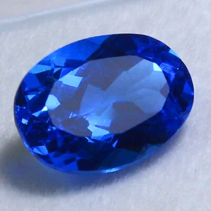 Impresionantes piedras preciosas de tanzanita azul AAA+ certificado natural de 5,00 quilates RARAS SIN CALEFACCIÓN - Imagen 1 de 6